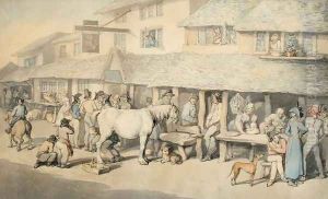 French Prisoners on Parole at Bodmin, Cornwall, 1795