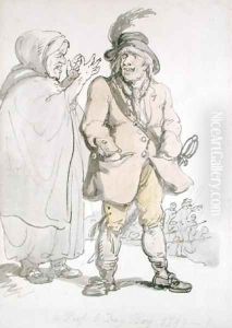 A Peep O Day Boy, 1799 by Thomas Rowlandson