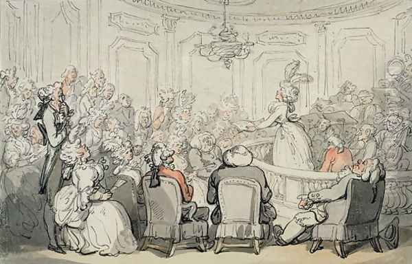 The Concert, from Scenes at Bath, c.1795-1800 - view 1