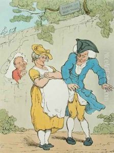 The Pregnant Woman, 1815 by Thomas Rowlandson