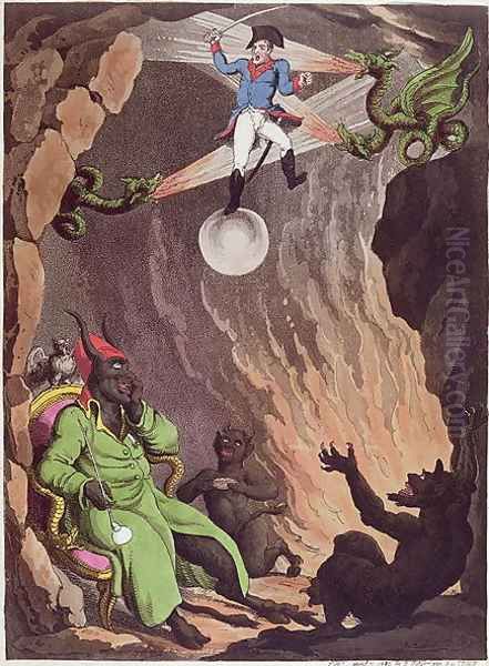 The Flight of Bonaparte from Hell-Bay, 1815 - view 1