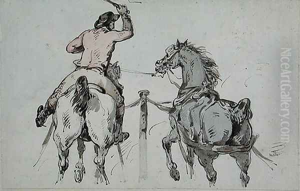 An English Postilion, c.1785 - view 1