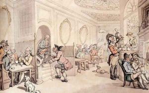 Strong Waters At Bath by Thomas Rowlandson