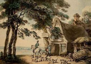 The Royal Oak by Thomas Rowlandson