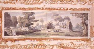 Old Church, Newtown, Isle of Wight by Thomas Rowlandson