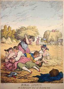 Rural Sports or A Pleasant way of making Hay, 1814