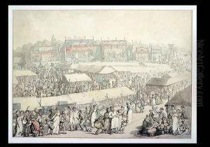 Brook Green Fair by Thomas Rowlandson