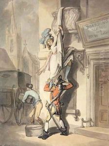 The Elopement, 1792 by Thomas Rowlandson