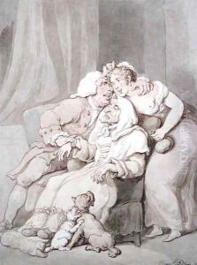 Doctor Doublepulse by Thomas Rowlandson