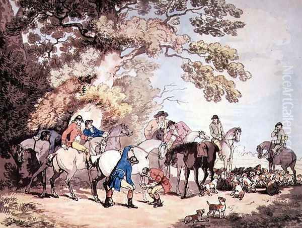 Going out in the Morning, 1787 - view 1