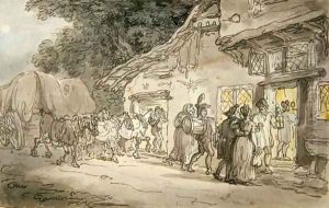 The Waggoners Rest, c.1800-05 by Thomas Rowlandson