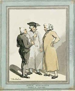 Dutch Merchants, 1796 by Thomas Rowlandson