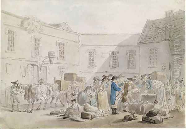 The Customs House at Boulogne - view 1