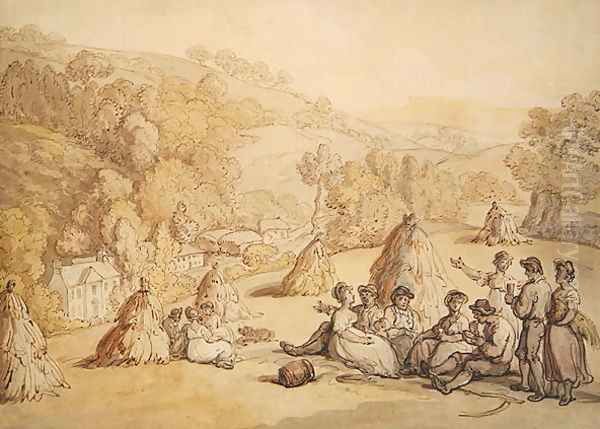Harvesters Resting in a Corn Field, c.1805-10 - view 1