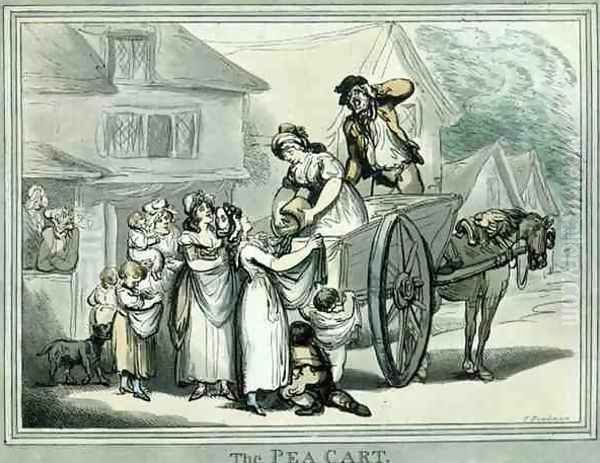The Pea Cart, pub. by S.W. Fores - view 1