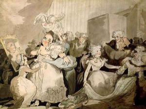 Dressing for the Masquerade by Thomas Rowlandson