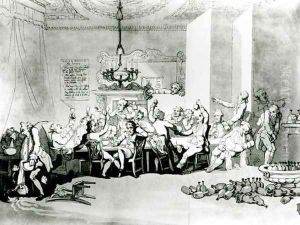 The Brilliants, 1801 by Thomas Rowlandson