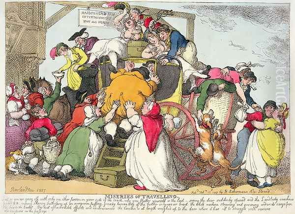 Miseries of Travelling, 1807 - view 1