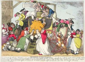 Miseries of Travelling, 1807