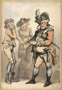 The Recruiting Sergeant, c.1790 by Thomas Rowlandson