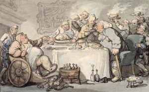 The Comforts of Bath Gouty Gourmand at Dinner