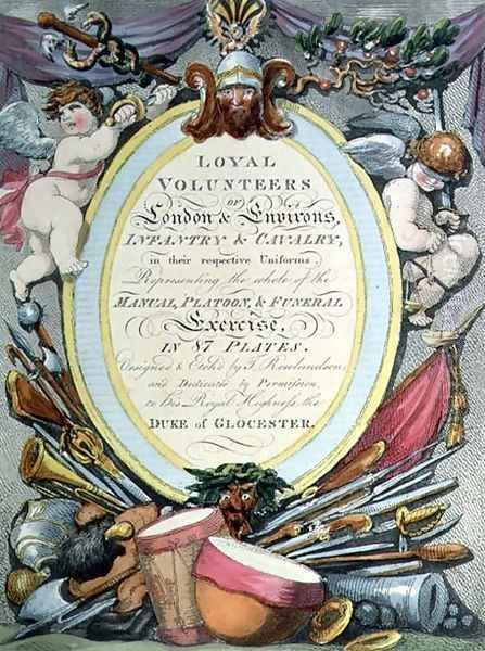 Loyal Volunteers of London, title page - view 1