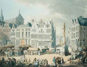 Place de Mer at Antwerp