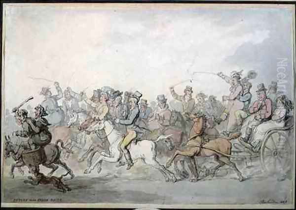 Return from Epsom Races, 1823 - view 1