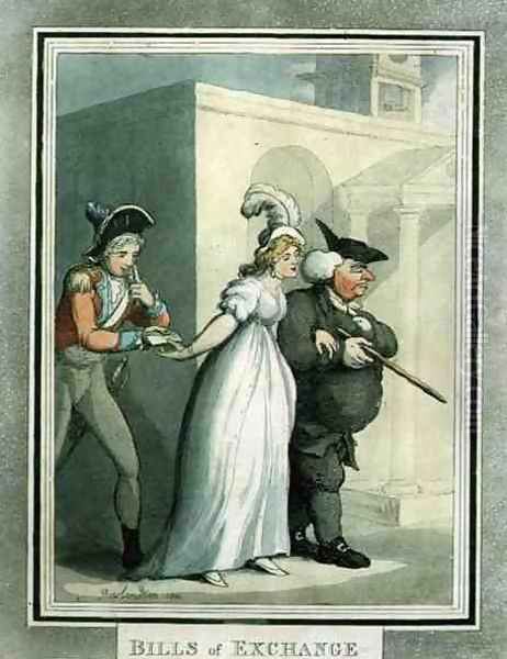Bills of Exchange, pub. by Rudolph Ackermann, 1800 - view 1