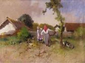 Village Scene Village Scene