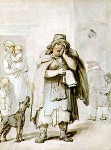 Last Dying Speech and Confession by Thomas Rowlandson