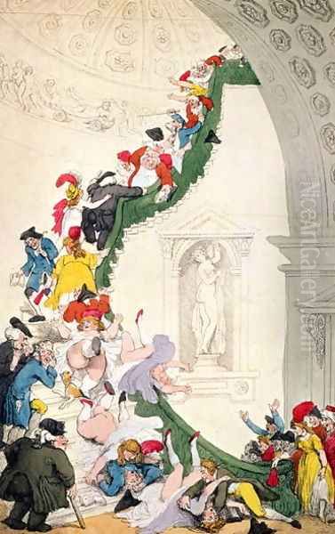 The Exhibition Stare Case, c.1800 - view 1
