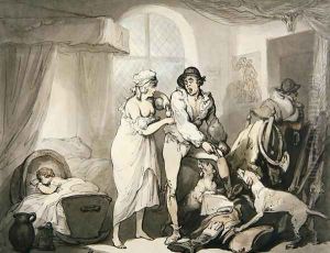 Four OClock in the Country, c.1788-90 by Thomas Rowlandson
