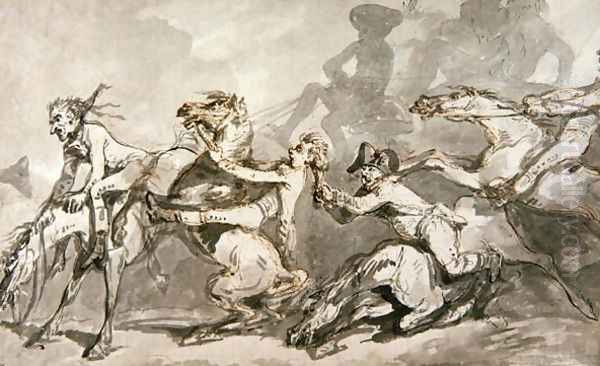 Horsemen Colliding, c.1785-90 - view 1