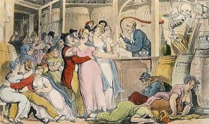 Illustration from The English Dance of Death by William Combe, 1815 2 by Thomas Rowlandson