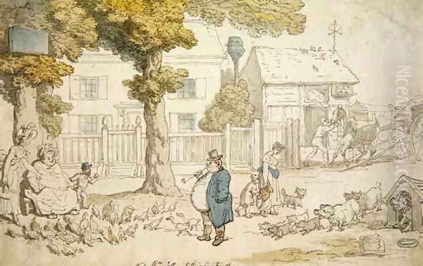 Mr and Mrs Jolly at their Country House - view 1
