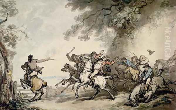 The Chase of the Highwayman, c.1790 - view 1
