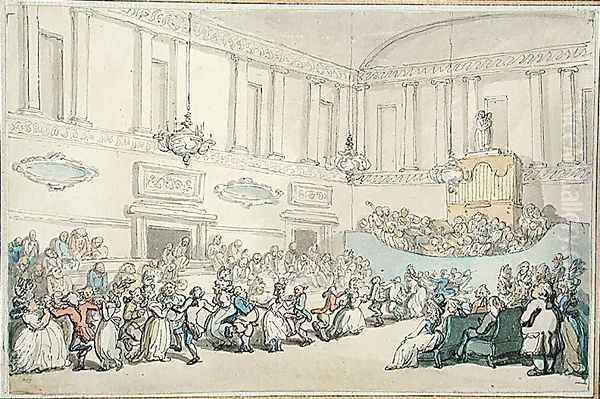 The Ball, from Scenes at Bath - view 1