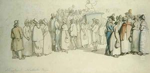 Newport Statute Fair by Thomas Rowlandson