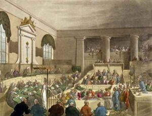 Trial in Progress at the Old Bailey