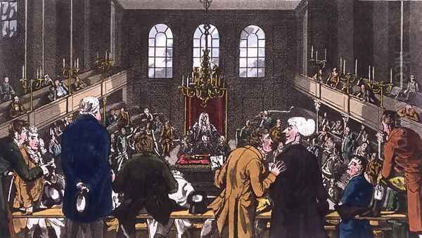 Dr Syntax in the House of Commons, 1820 - view 1
