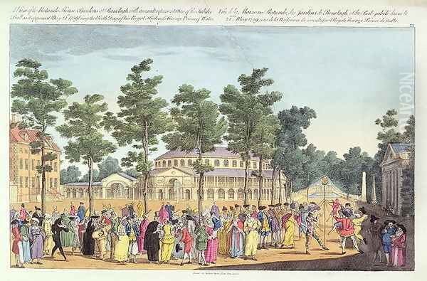 Ranelagh Rotunda and Garden, the Jubilee Ball Celebrating the Birthday of the Prince of Wales, 25th May 1759 - view 1