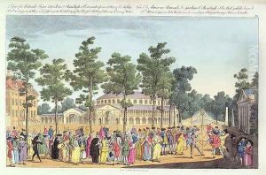 Ranelagh Rotunda and Garden, the Jubilee Ball Celebrating the Birthday of the Prince of Wales, 25th May 1759 by Thomas Rowlandson