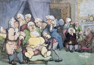 The Consultation or Last Hope, 1808 by Thomas Rowlandson
