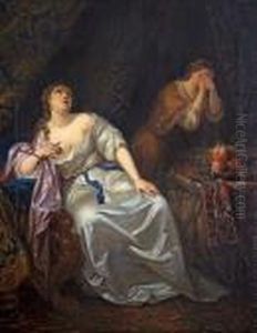 Tod Der Cleopatra by Caspar Netscher