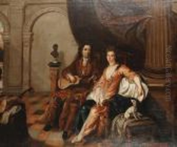 Interior With Husband And Wife - view 1