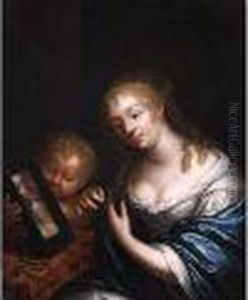Hofische Dame Bei Der Toilette