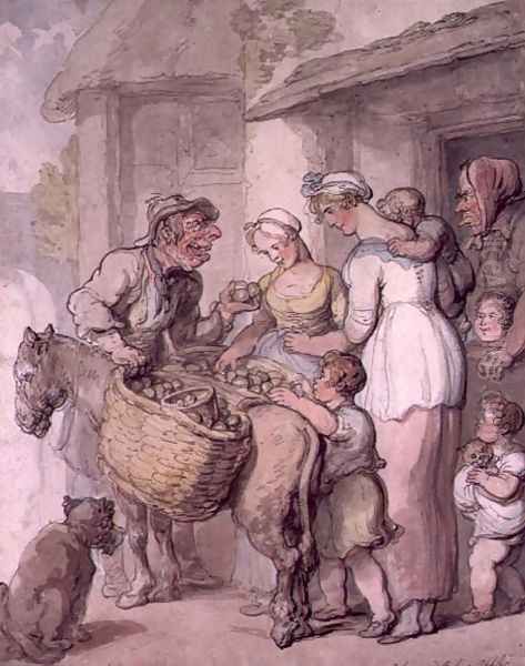 The Apple Vendor: Baking and Boiling Apples - view 1