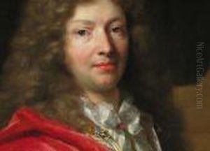 Bildnis Eines Vornehmen Herren by Caspar Netscher