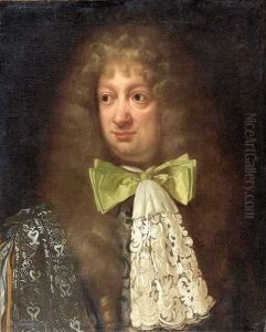 Portrait D'homme Dit Le Prince D'orange by Caspar Netscher